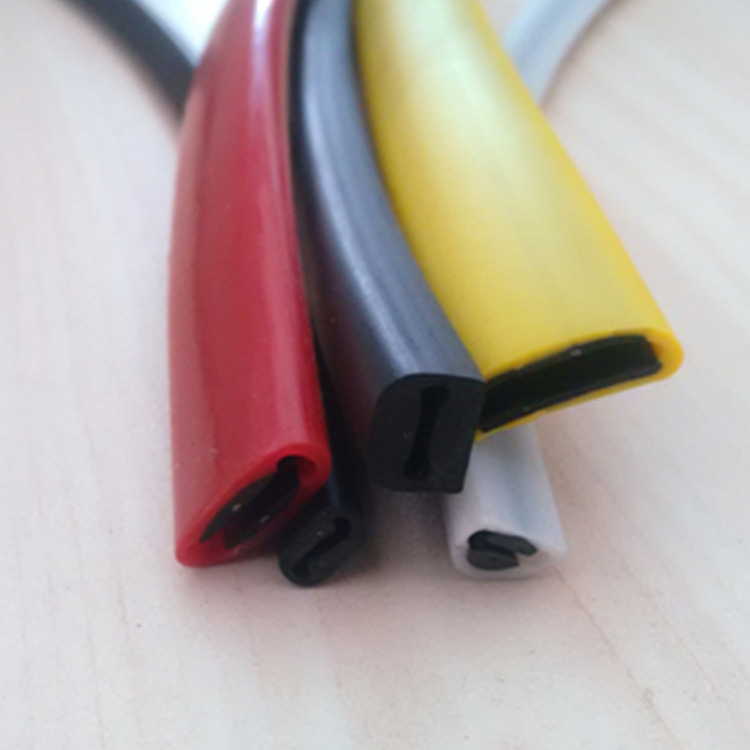 机械设备边缘安全橡胶防撞条接触带安全触边触碰开关搬运小车触边