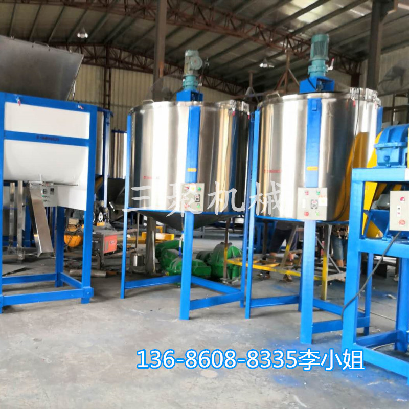 AAA厂家现货小型液体立式不锈钢搅拌机 胶水加热混合机可包送货