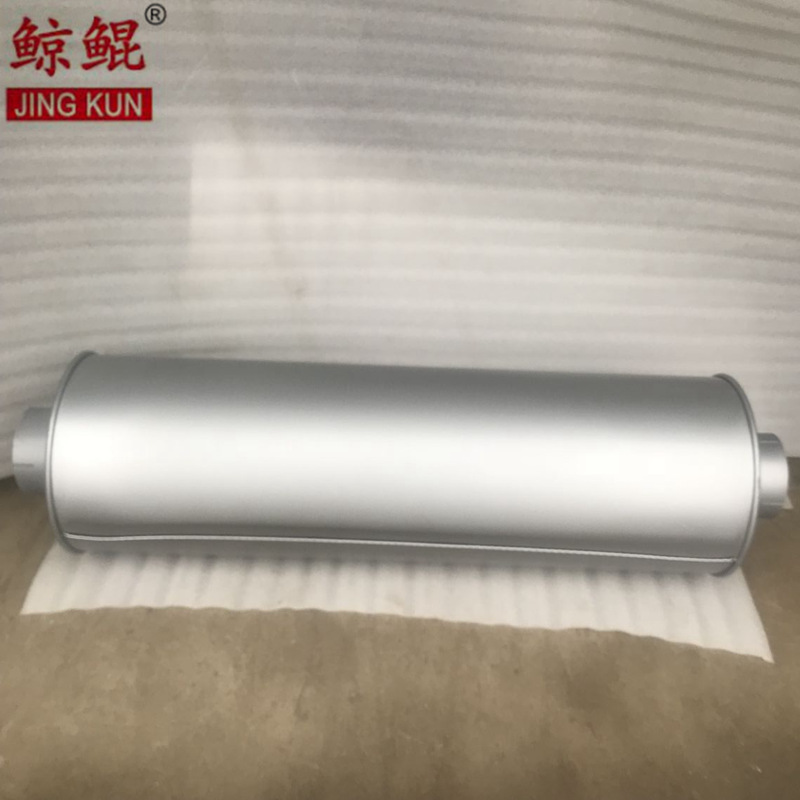 Professional Production of Various Engineering Vehicles Muffler Excavator Muffler Loader Muffler Samples