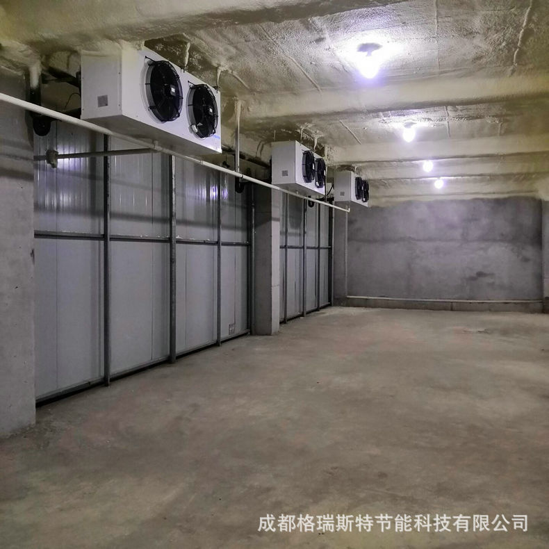 广安冷库安装 水果生鲜冷库设备 低温冷冻库工程 30吨速冻冷库