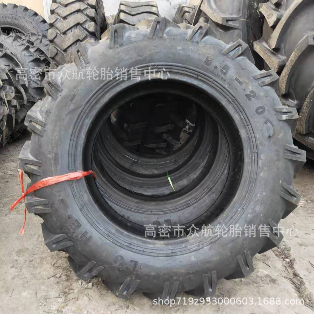 供应农用轮胎 9.5-20 人字农业机械轮胎拖拉机轮胎