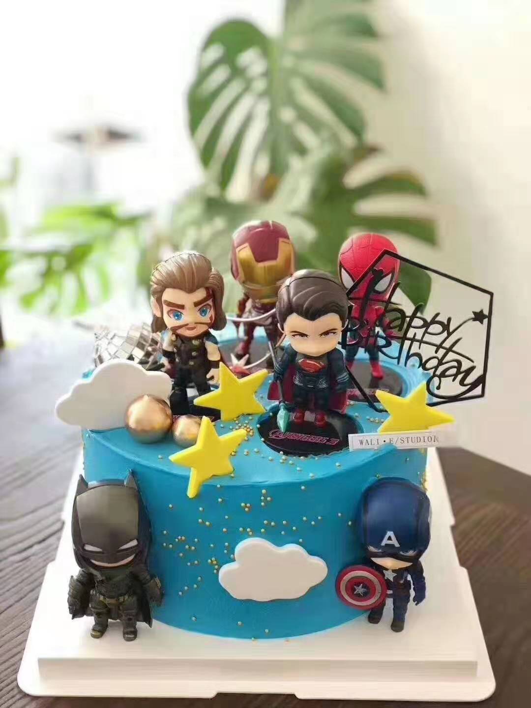 梅轩: 蜘蛛侠蛋糕 Spiderman cake