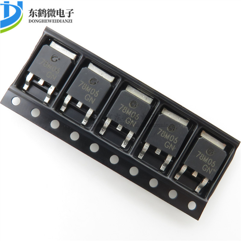 贴片 CJ78M06 芯片 稳压器 LDO 6V 0.5A TO-252 全新原装