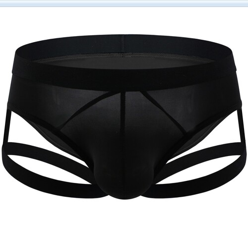 Universal label new style men's underwear ice silk briefs underwear