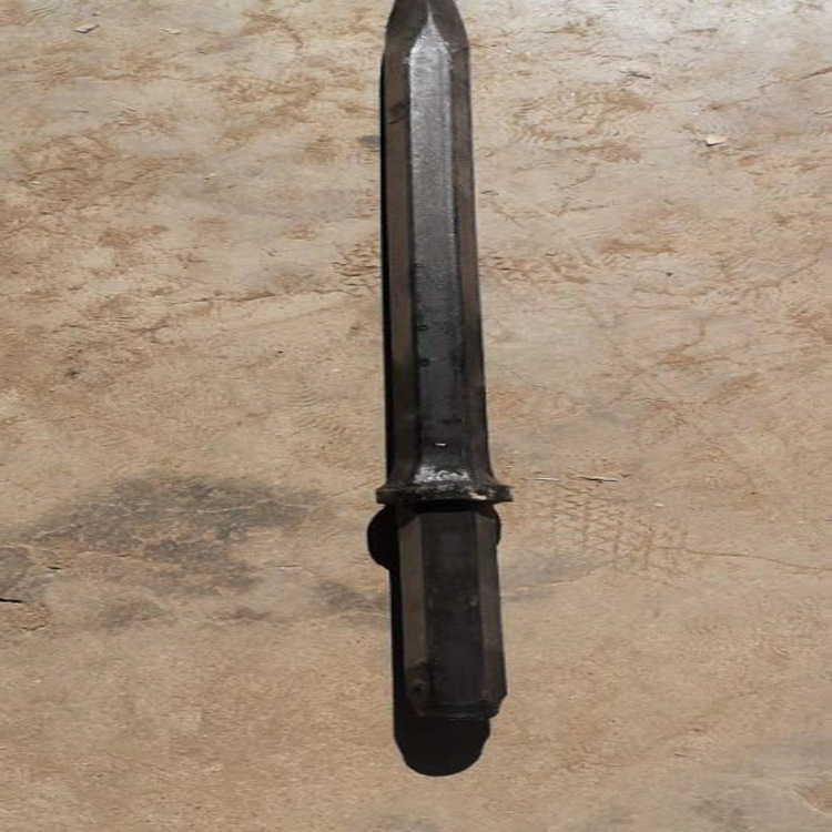 山银现货风动风镐钎子尖头 钢钎 风镐钎 六角风镐钎风镐质量保证