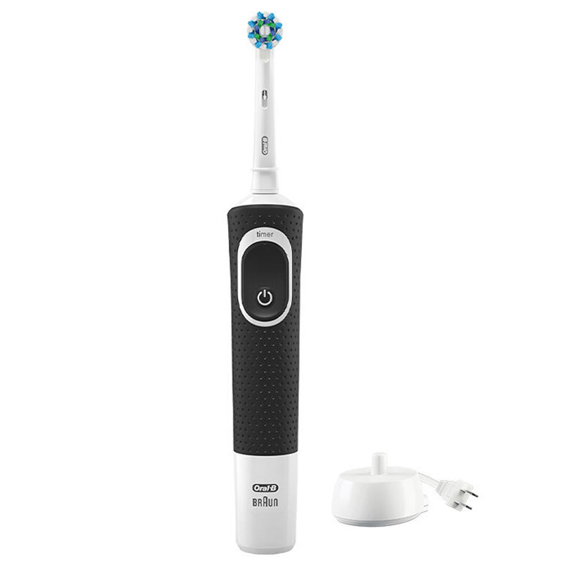Oral B Electric Toothbrush Students Love Sonic Vibration (including Brush Head * 1) Black/white D100 German Seiko