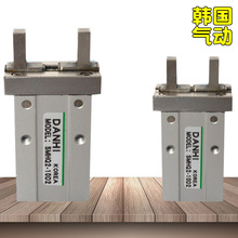 韩国DANHI丹海SMHQ2-10D2平行气爪夹爪机械手开闭气动手指气缸