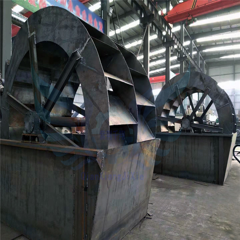 新款大小型轮斗式洗砂机生产线矿山 东莞水轮洗沙设备泥浆分离器
