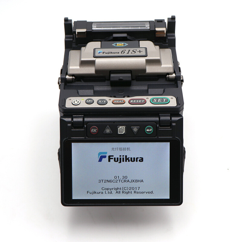 Japan Fujikura original FSM-61S + fiber melting machine upgraded to 87C +87s + single core optical fiber fusion splicer