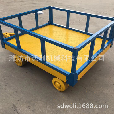 5吨拉货运输四轮拖车机场港口码头物流工具转运车 牵引式平板车|ms