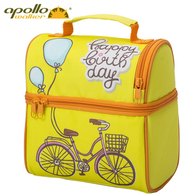 Children's lunch bag with rice bag insul...