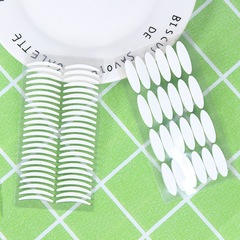 Invisible transparent two-sided double eyelid adhesive 72 sets beauty eye patch large eye pupil thin breathable beauty eye patch makeup tool 1106