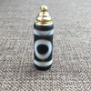 Agate perfume in ampoules, bottle for essential oils, small handheld pendant