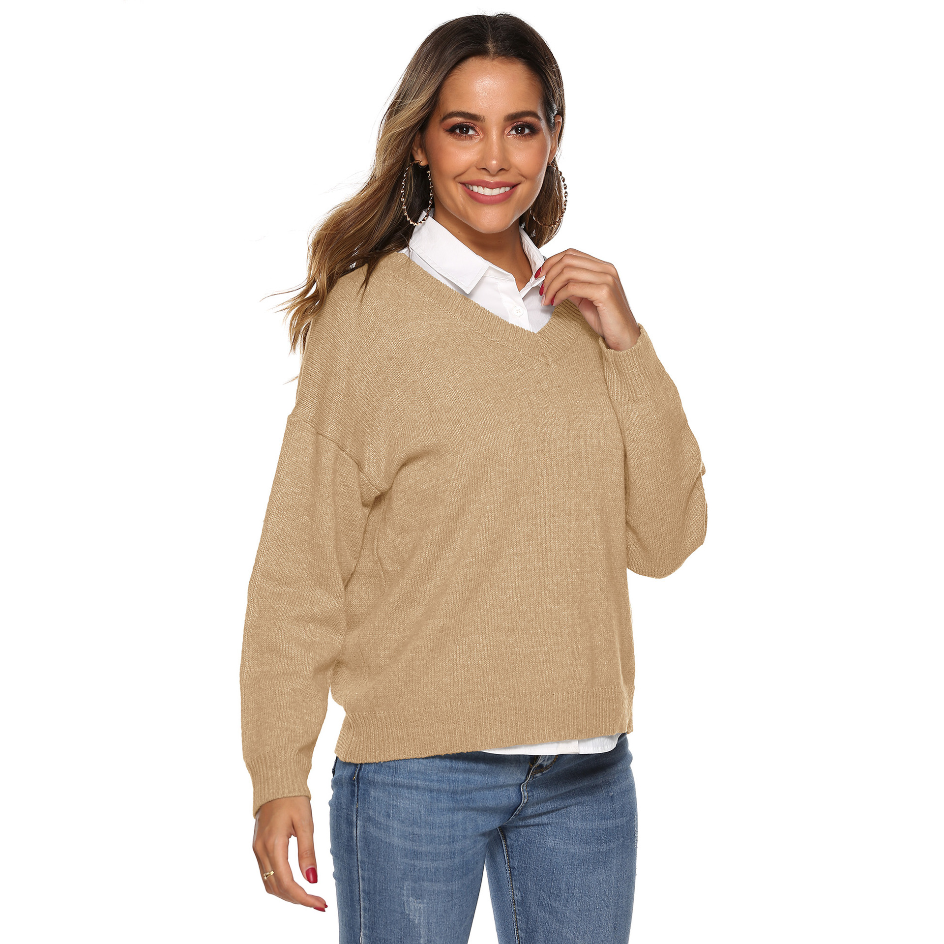 Pull femme en Fibre de polyester Polyester  - Ref 3414227 Image 88