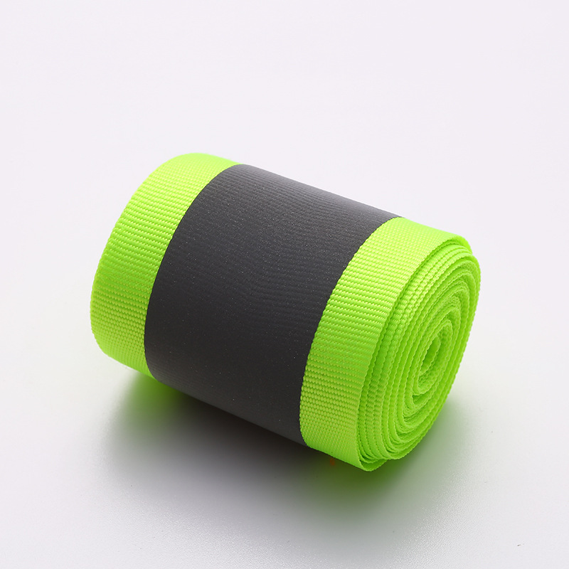 Cinta verde fluorescente costura tela reflectante cinta fluorescente ropa cinta reflectante cinta de advertencia de tráfico 5cm