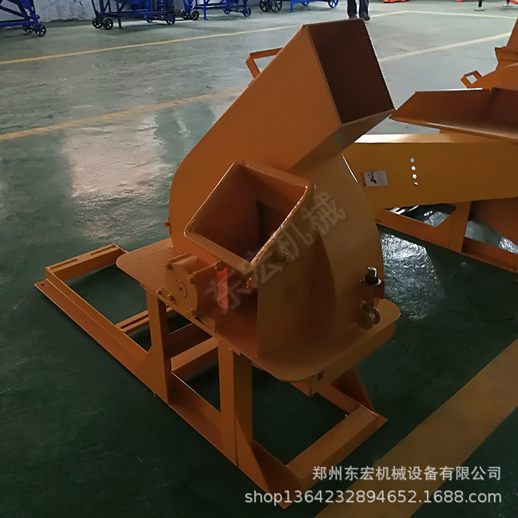 原木削片机600型 电动盘式竹子切片机 每小时处理2吨木材削片机