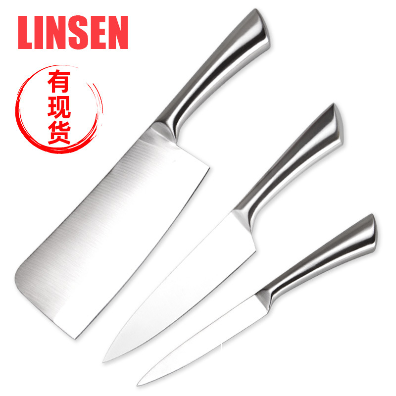 厂家直销厨房工具不锈钢3件套刀 都有现货