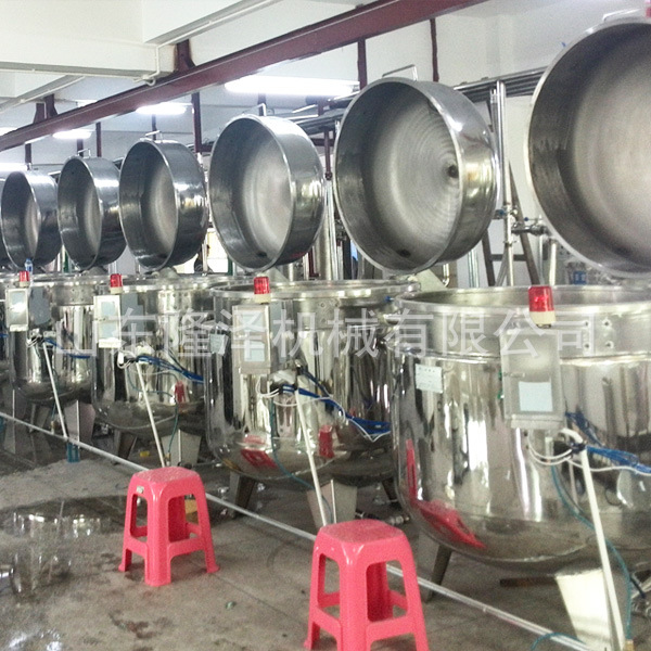 800L果脯生产设备 大型抽真空锅 糖渍苹果丁真空设备