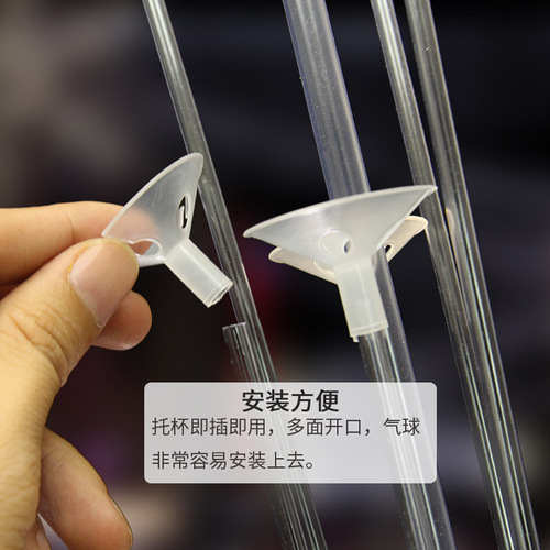 Transparent table floating bracket column balloon tree floor floating display stand wedding birthday party decoration supplies