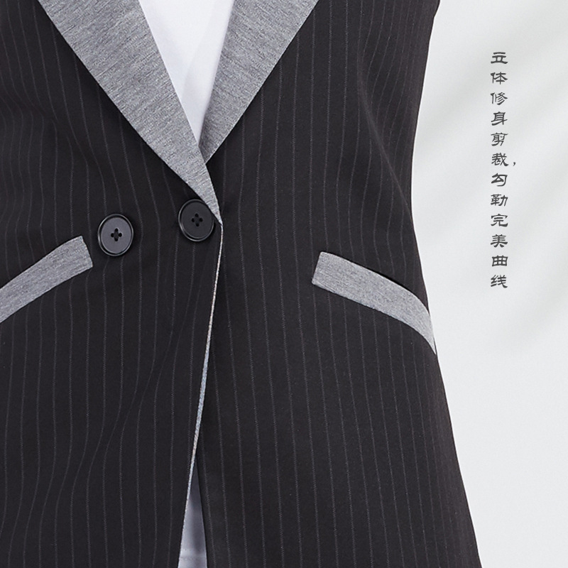 Gilet femme en Mélange de fibres chimiques - Ref 3316204 Image 25