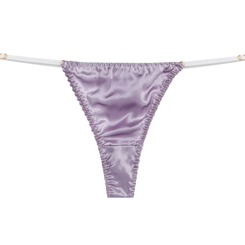 Летние шелковые брюки, сексуальные штаны, дышащие underwear
