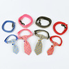 Yiwu pet supplies wholesale new pentagram tie tie the dog traction set outdoor traction rope