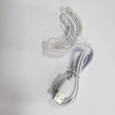 16 LED蓝光灯牙托 冷光牙托 级硅胶 可定制牙托 家用型|ru