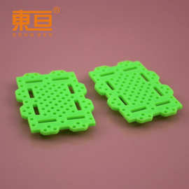 CP5439绿 插片 塑料板 组合箱片 科技积木零件 玩具配件 小车底盘