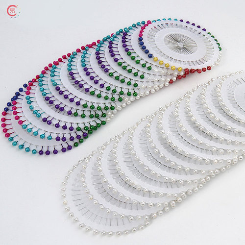 Bead needle positioning bead flower packaging materials colorful large headed pin fixing needle shaping needle flower accessories decoration