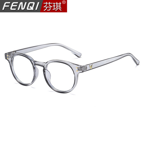 Anti-blue light radiation myopia glasses frame for women without makeup, plain glasses, Korean style trendy internet celebrity model 68286