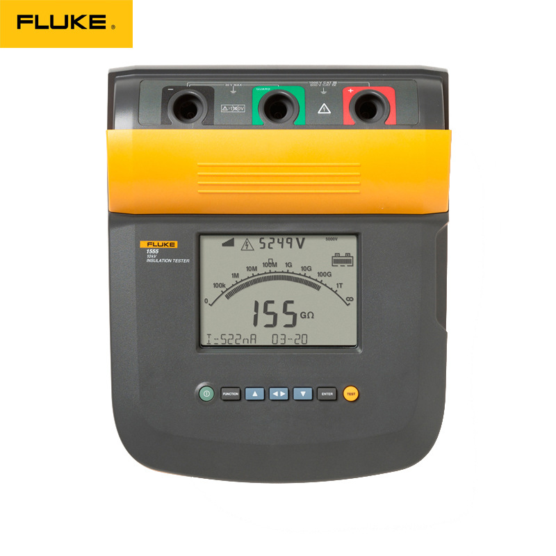 美国福禄克FLUKE1550C绝缘电阻测试仪FLUKE1555/KIT高精度兆欧表
