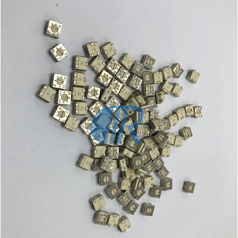 原装BOURNS进口电位器3314J-1-202E 2K圈可调电阻顶调4.5*4.5