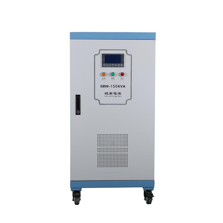 三相电力稳压器 SBW-600KVA 过压欠压过流转换市电恢复后自动启动