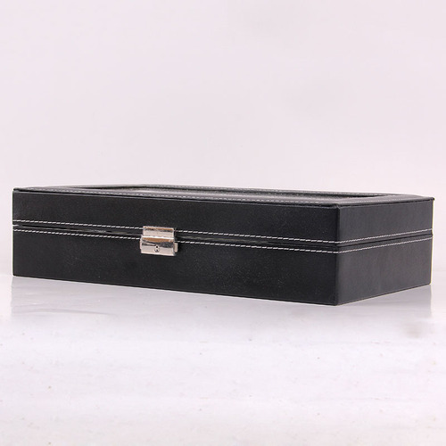 Manufacturer PU6 bit watch box storage box watch glasses display box wholesale