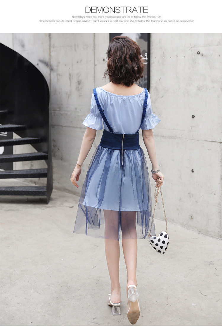 Costume femme MARQUE INDéPENDANTE en Coton denim mesh - Ref 3335555 Image 32