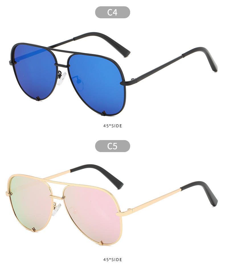 35g Weight Full Frame Glasses Structure Sunglasses Classification PC, UV400 Protection Lens Material Casual Fashion Sports PC UV400 Protection Round Frame Full Frame Women's Sunglasses