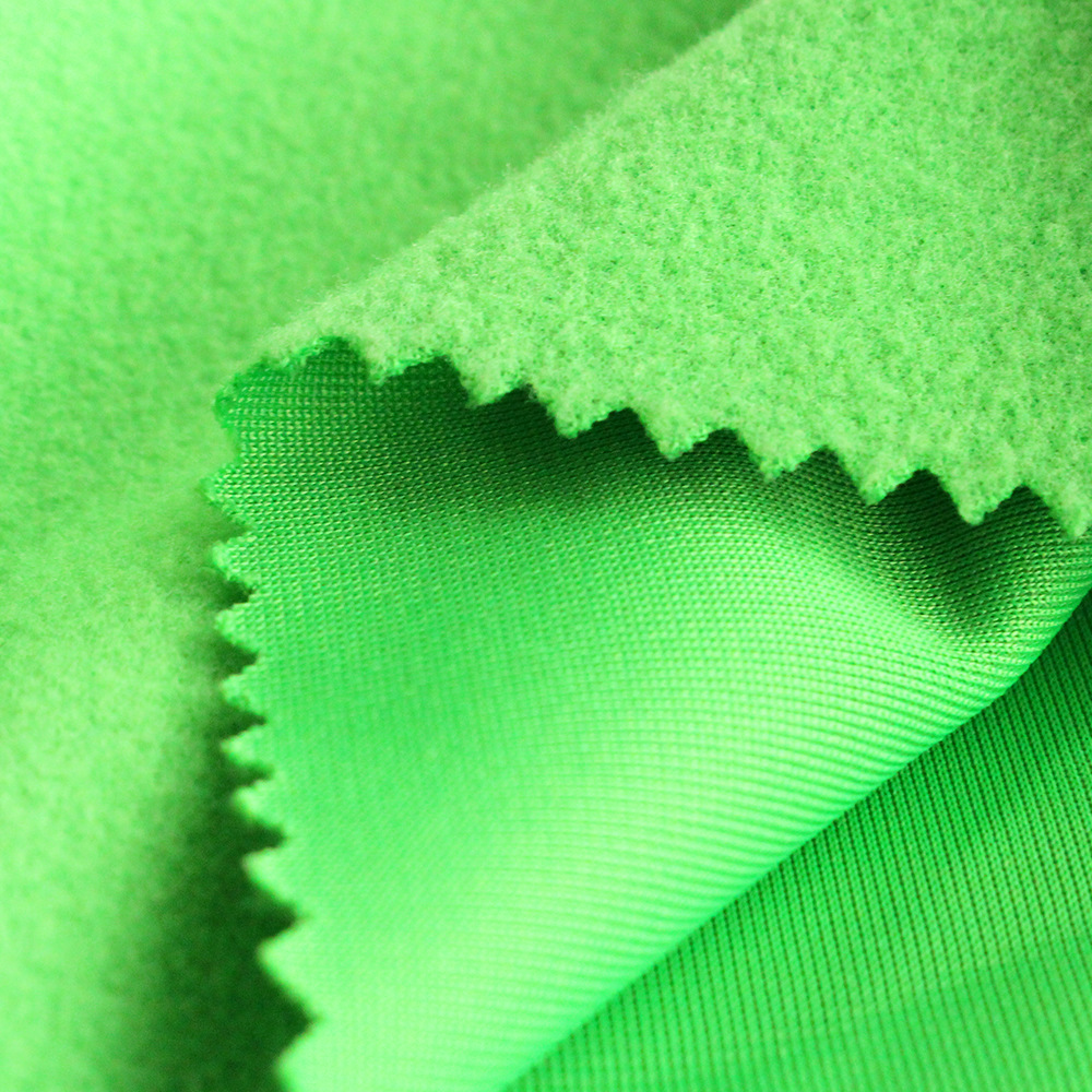 厂家供应230g金光绒墨绿色现货 经编布 经编面料