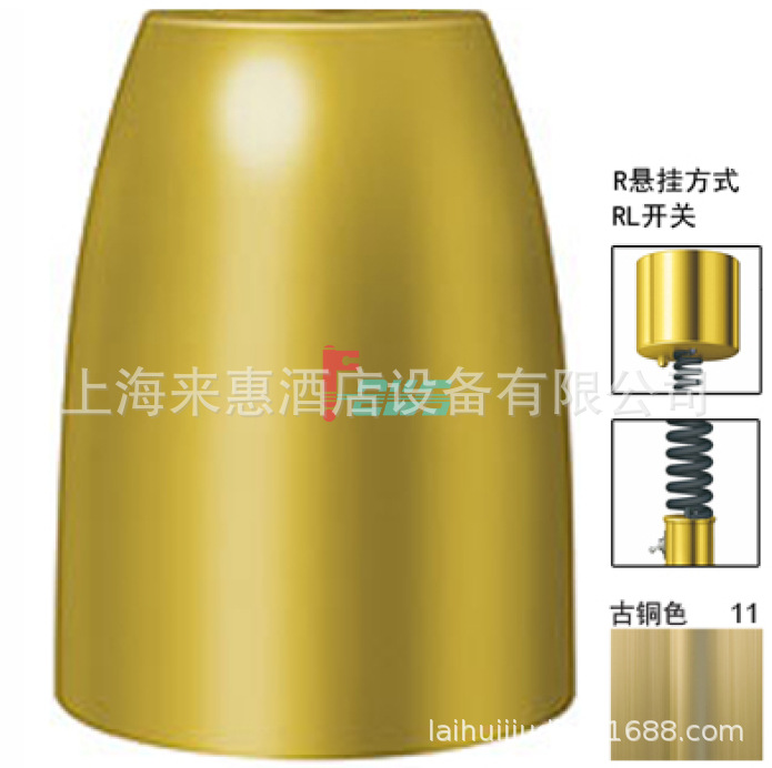Hatco DL-600-RL-11 伸缩食物保温灯(古铜)