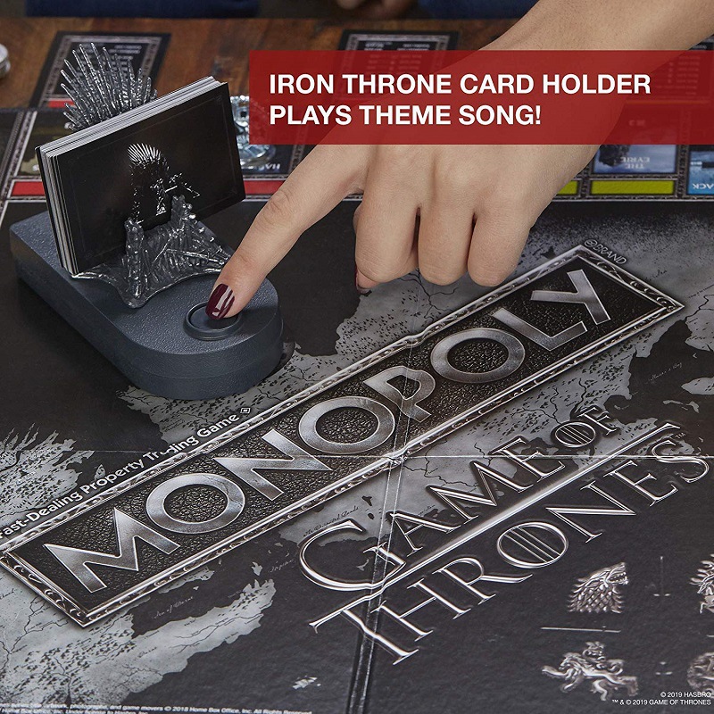 Game of Thrones Monopoly Board Game Setup