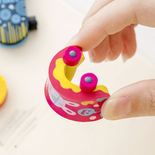 Creative primary school student prizes, cute cartoon erasers, school supplies, Children’s Day gifts, kindergarten birthday gifts