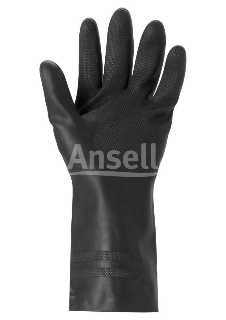 天然橡胶防化手套\87-950\天然橡胶\耐酸碱\Ansell