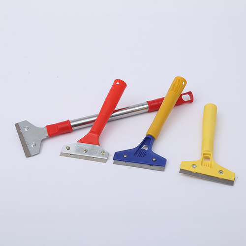 Manufacturer plastic putty knife seam cleaning knife putty shovel glass shovel remover glue tile floor seam cleaning long handle shovel knife