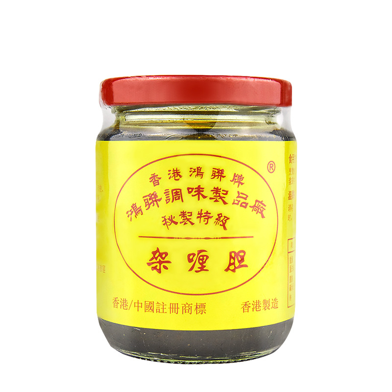 香港鸿联牌咖喱胆225g油咖喱酱鸡牛肉虾蟹炒饭火锅料东南亚调料|ru