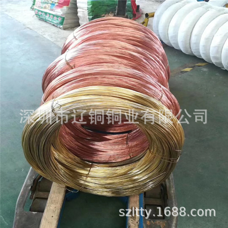 超细裸铜丝现货批发 T2紫铜线材0.05 0.08 0.1 0.12mm 镀锡紫铜线