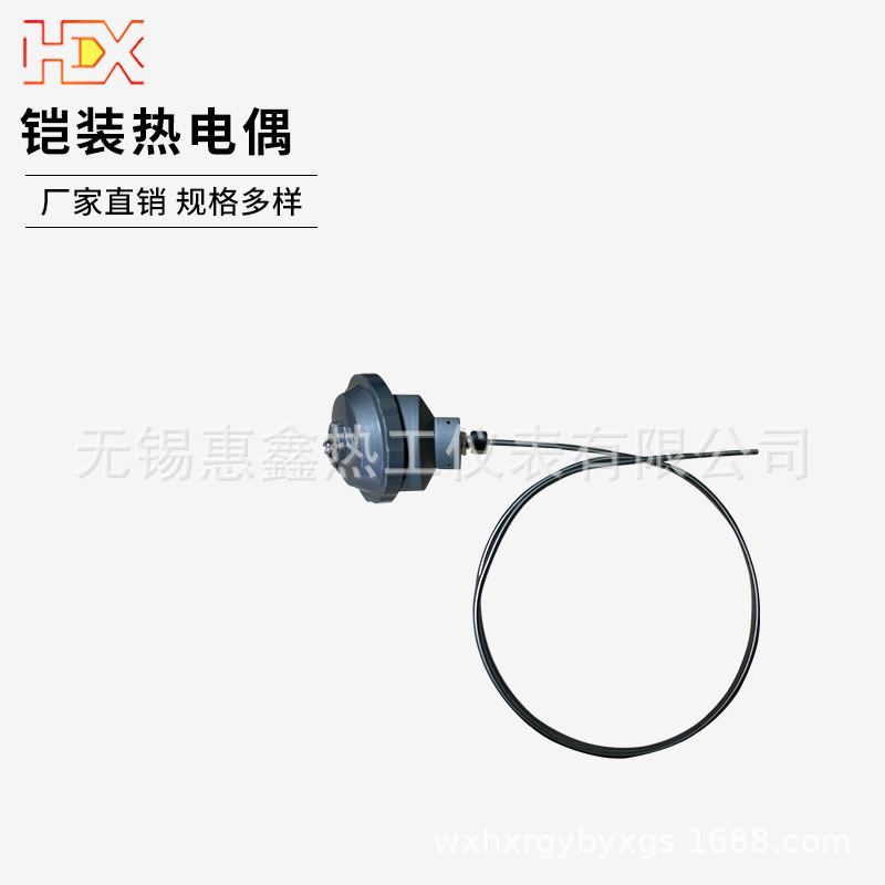 优质铠装热电偶厂商/直供铠装热电偶 规格全WRNK-131铠装热电偶