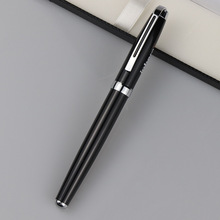 新款黑色禮品金屬簽字筆 金屬中性筆 水筆商務風定制LOGO廠家直銷
