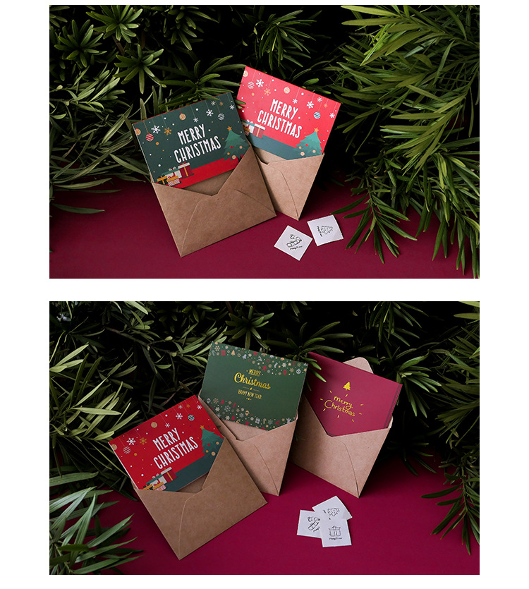 20g Weight card Event & Party Supplies Christmas Letter Snowflake Party Card