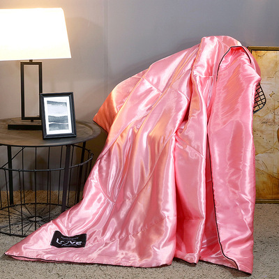 冰絲夏被空調被 親膚天絲夏涼被 水洗真絲夏被 天絲夏季薄被子