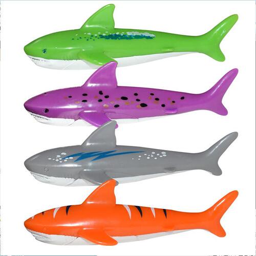 Amazon cross-border summer swimming pool diving toys torpedo water toy set with diving seaweed