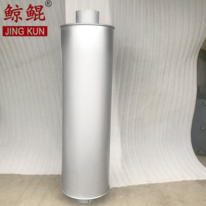 Professional Production of Various Engineering Vehicles Muffler Excavator Muffler Loader Muffler Samples